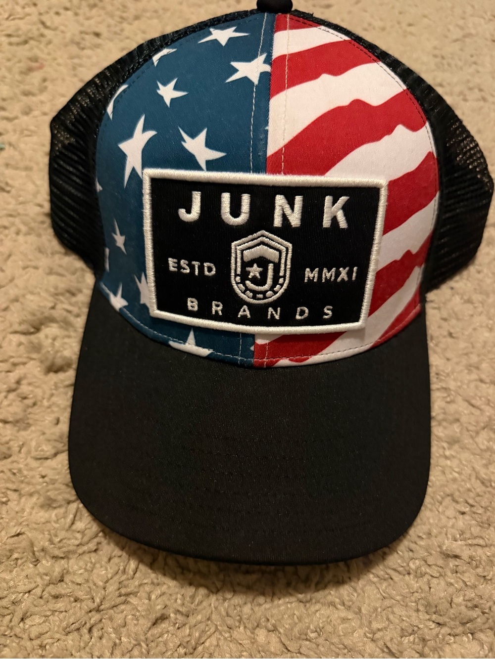 JUNK Brand USA Mesh Trucker Hat
